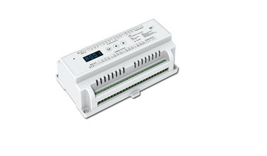 Tegangan Konstan LED DMX Decoder 5 - 24V DC 1/3/6/24 Channel High Output