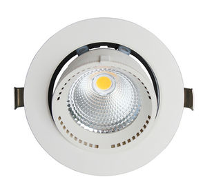 40 Watt Gimbal Cool White LED Ceiling Downlight Dengan Efisiensi Pencahayaan Tinggi