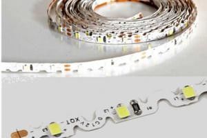 24VDC Fleksibel Lampu Led Strip 8mm Lebar S Bentuk Ditekuk 3 Tahun Garansi