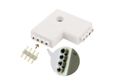 5 Pin Klip Strip LED RGBW RGBWW Konektor Strip LED Untuk 5050 RGBW RGBWW Strip Cahaya