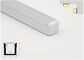 Profil Ekstrusi LED Anti Korosi Aluminium Dengan High Light Transmittance 7.6 * 9mm