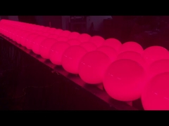 Stage Club Lights 80mm DMX RGB LED Bulbs 24VDC Colorful