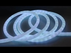 RGB Smart Diameter 20mm Waterproof Woven Neon Led Strip Lampu Untuk Dekorasi