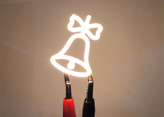 3V COB Flexible Filament Candle Diode LED Natal Cahaya Liburan Pesta Surat Cinta Dekorasi Lampu DIY