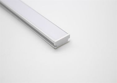 19 * 08mm Led Aluminium Profil Inground Atau Lantai U Tipe Untuk Outdoor Led Strip