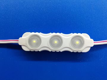 Modul LED Injeksi Aluminium Modul LED / 2835 3 Modul LED dengan Lens 160 Derajat