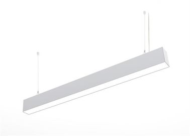 2700k - 6000k Suspended Linear LED Light Fixture Hangat Putih / Putih Untuk Kantor