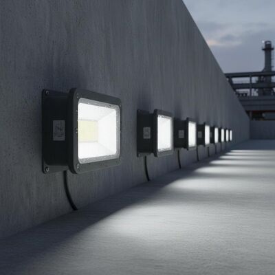 Lampu pencahayaan LED bersertifikat IP65 yang menawarkan tegangan input AC85-265V dan sudut sinar 120 derajat yang dirancang untuk kinerja yang tahan lama