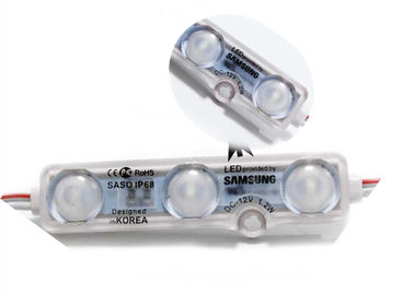 Lampu LED Modul SMD terbuka 12V IP68 5730 5630 AC UV Injection Lens Desain Tanda Cahaya
