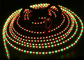 Lampu Strip LED Digital DC 5V SK6812 4020 RGB Pemancar Samping