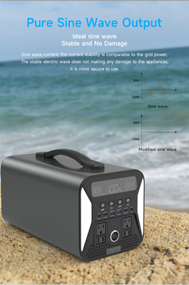 1000W LiFePO4 Baterai Pembangkit Listrik Portabel Outdoor Camping Fishing Power Bank