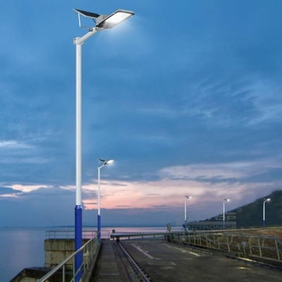 200w IP65 SMD LED Solar Street Light Tahan Air Induksi Remote Control
