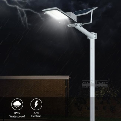 200w IP65 SMD LED Solar Street Light Tahan Air Induksi Remote Control