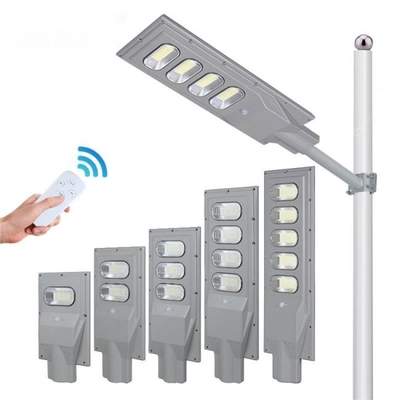 Lampu Jalan Tenaga Surya Terpadu 30w 60w 90w 120w 150w Semua Dalam Satu Lampu Jalan LED Tenaga Surya Luar Ruangan