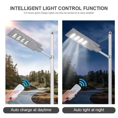 Lampu Jalan Tenaga Surya Terpadu 30w 60w 90w 120w 150w Semua Dalam Satu Lampu Jalan LED Tenaga Surya Luar Ruangan