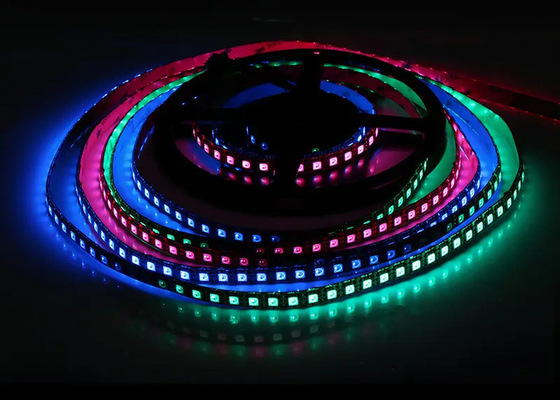 DC12V Digital Dual Signal Line IP20 WS2815 SMD5050 96 led/m l RGB IC Adresable LED Strip