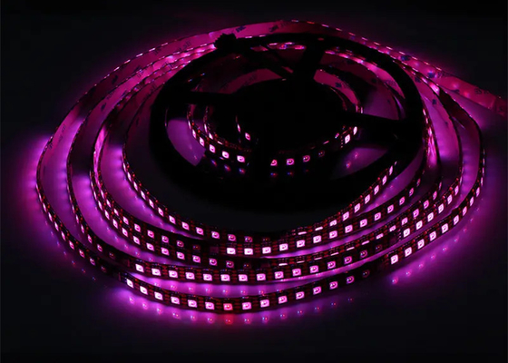 DC12V Digital Dual Signal Line IP20 WS2815 SMD5050 96 led/m l RGB IC Adresable LED Strip