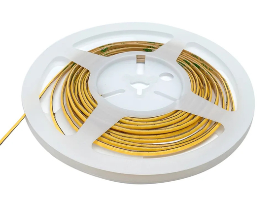 3mm Ultra Narrow COB LED Strip Tali Lemari Lemari TV Lampu Belakang 400LED / M