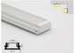 Wind Resistance LED Profil Aluminium 11 X 7mm Profil LED Linier Untuk Plafon / Dinding