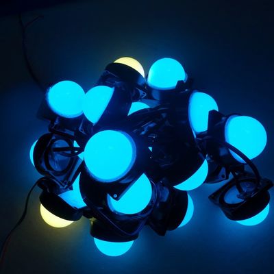 6pcs SMD 5050 LED Pixel Lamp Rgb Pixel Light Strings 50mm / 60mm Dengan Milky Cover