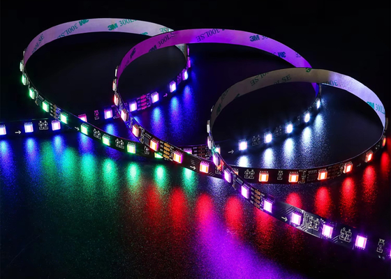 WS2805 Titik Putus Resume RGBCW Pita Lima Warna RGB + Dua Warna Fantasi Warna Titik Putus Resume 12V24V