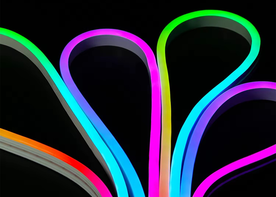 Smart Neon LED Rope Light Kit DC5V RGB Neon 1M 2M 5M IP67 DIY Neon Light Strip Bluetooth TUYA WIFI Aplikasi Musik