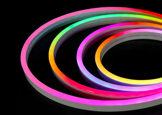 Smart Neon LED Rope Light Kit DC5V RGB Neon 1M 2M 5M IP67 DIY Neon Light Strip Bluetooth TUYA WIFI Aplikasi Musik