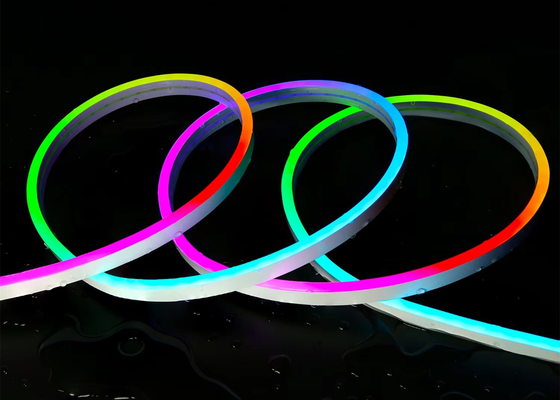 Smart Neon LED Rope Light Kit DC5V RGB Neon 1M 2M 5M IP67 DIY Neon Light Strip Bluetooth TUYA WIFI Aplikasi Musik