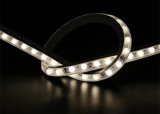 Lensa optik linier LED fleksibel 16*16 MM DC24V IP65 Waterproof Wall Washer Light