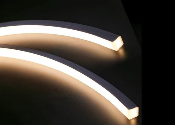 Fleksibel Led Neon 1212 Strip Lampu Silikon 12 * 12MM dengan langit-langit tertanam Tidak ada lampu utama