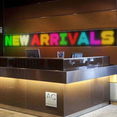 Papan Tanda LED Fleksibel Bluetooth