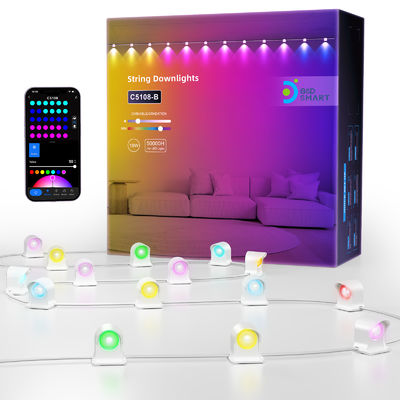 RGB IP68 Waterproof LED Eave Lampu Untuk Dekorasi Natal