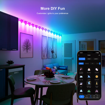 RGB IP68 Waterproof LED Eave Lampu Untuk Dekorasi Natal