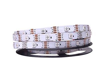 SMD 5050 Rgb Led Strip Dialamatkan Pixel WS2813 5V DC Magic Epistar Chip Untuk Indoor