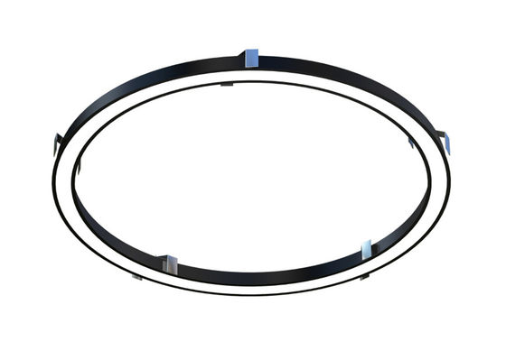 Indoor LED Profile Aluminium PMMA / PC Bahan Diffuser 100-2500mm Panjang Bar