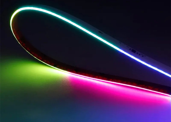 Side Emitting COB Rope 630LED per meter RGB 8mm Fleksibel Rgb Free Dot Led Light