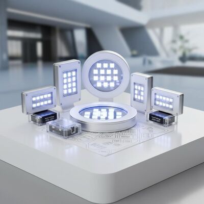 Lampu pencahayaan LED yang disesuaikan yang menggabungkan sumber cahaya LED dan tegangan input AC85-265V yang dirancang untuk proyek pencahayaan energi