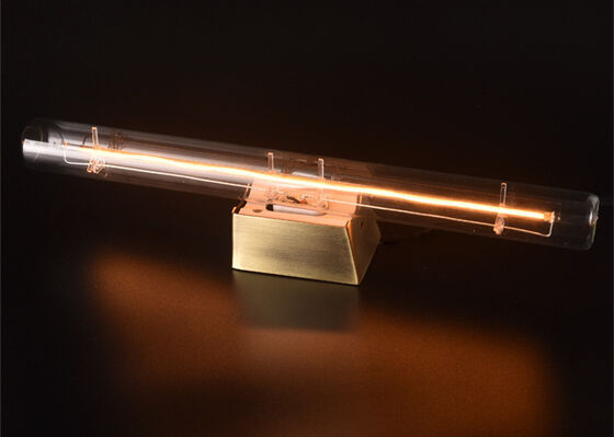 S14-LED Glass-Encased Filament Tube, Linestra, 3W, Sesuai dengan Standar ERP Eropa Baru